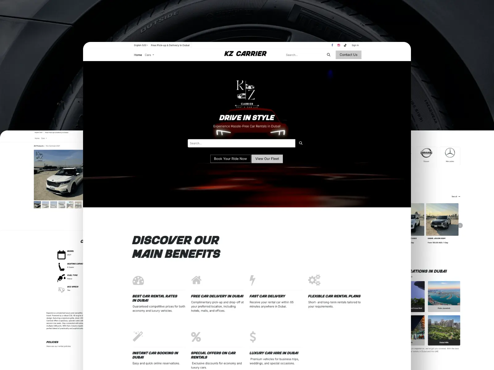 KZ Carrier website