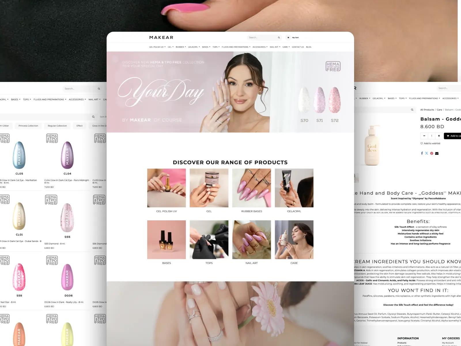Makear ME website